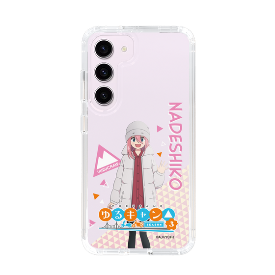 スリムプロテクションケース［ 『ゆるキャン△ SEASON3』- 各務原 なでしこ - 立ち絵 ］