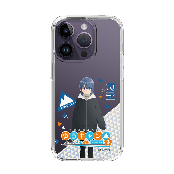 スリムプロテクションケース［ 『ゆるキャン△ SEASON3』- 志摩 リン - 立ち絵 ］