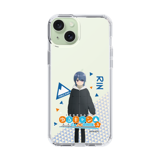 スリムプロテクションケース［ 『ゆるキャン△ SEASON3』- 志摩 リン - 立ち絵 ］