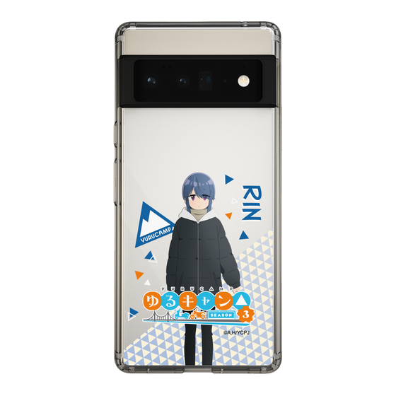 スリムプロテクションケース［ 『ゆるキャン△ SEASON3』- 志摩 リン - 立ち絵 ］