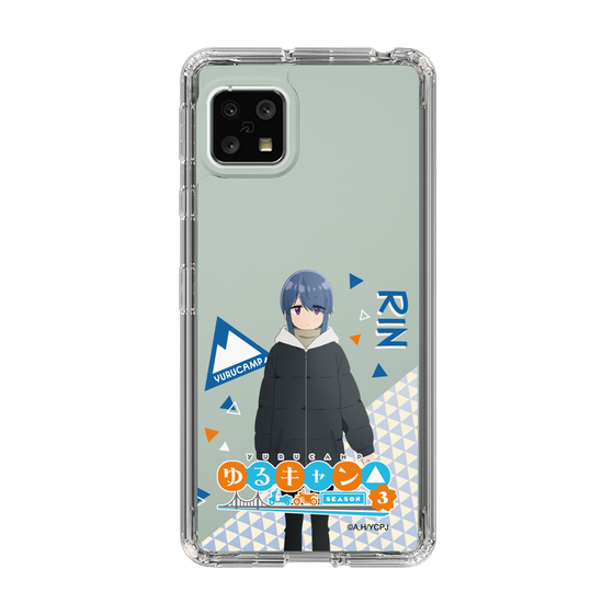 スリムプロテクションケース［ 『ゆるキャン△ SEASON3』- 志摩 リン - 立ち絵 ］