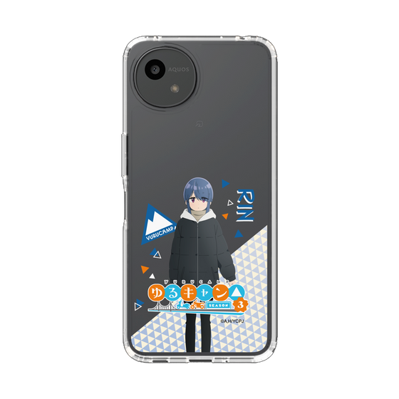 スリムプロテクションケース［ 『ゆるキャン△ SEASON3』- 志摩 リン - 立ち絵 ］
