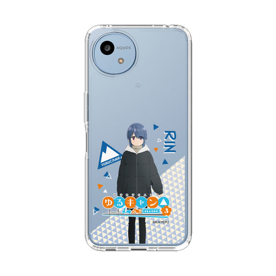 スリムプロテクションケース［ 『ゆるキャン△ SEASON3』- 志摩 リン - 立ち絵 ］