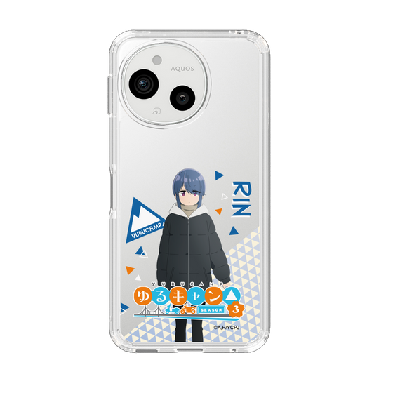 スリムプロテクションケース［ 『ゆるキャン△ SEASON3』- 志摩 リン - 立ち絵 ］