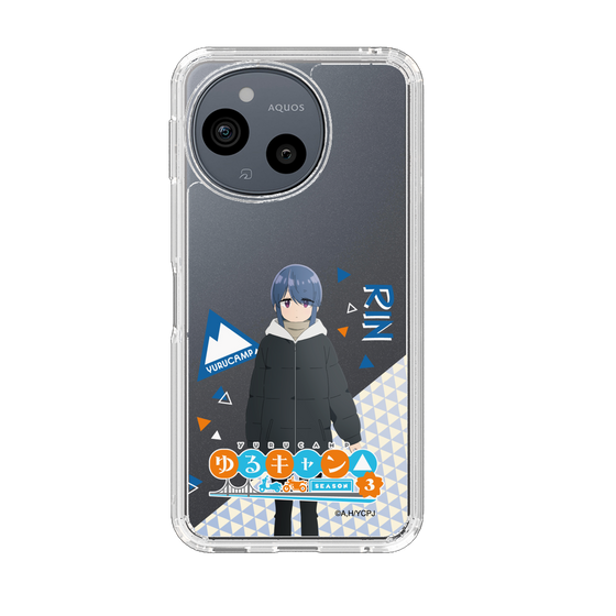 スリムプロテクションケース［ 『ゆるキャン△ SEASON3』- 志摩 リン - 立ち絵 ］