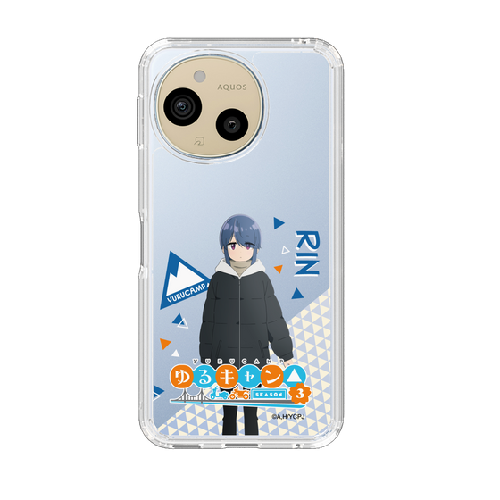 スリムプロテクションケース［ 『ゆるキャン△ SEASON3』- 志摩 リン - 立ち絵 ］