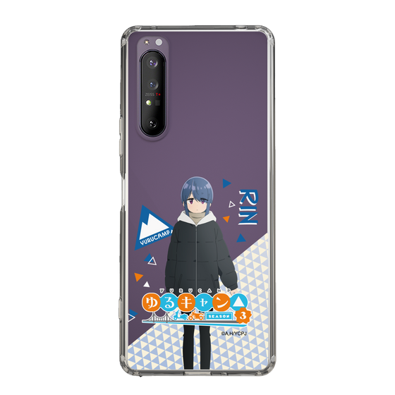 スリムプロテクションケース［ 『ゆるキャン△ SEASON3』- 志摩 リン - 立ち絵 ］
