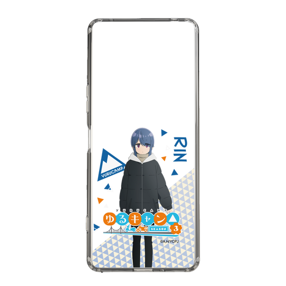スリムプロテクションケース［ 『ゆるキャン△ SEASON3』- 志摩 リン - 立ち絵 ］