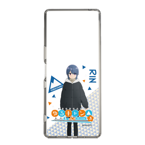 スリムプロテクションケース［ 『ゆるキャン△ SEASON3』- 志摩 リン - 立ち絵 ］