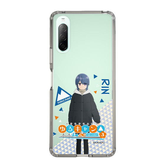 スリムプロテクションケース［ 『ゆるキャン△ SEASON3』- 志摩 リン - 立ち絵 ］