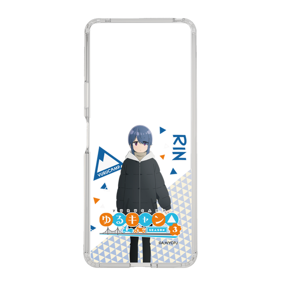 スリムプロテクションケース［ 『ゆるキャン△ SEASON3』- 志摩 リン - 立ち絵 ］