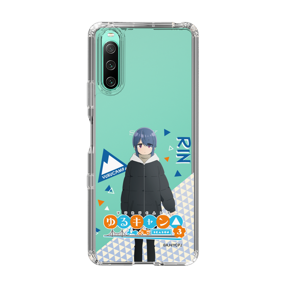 スリムプロテクションケース［ 『ゆるキャン△ SEASON3』- 志摩 リン - 立ち絵 ］