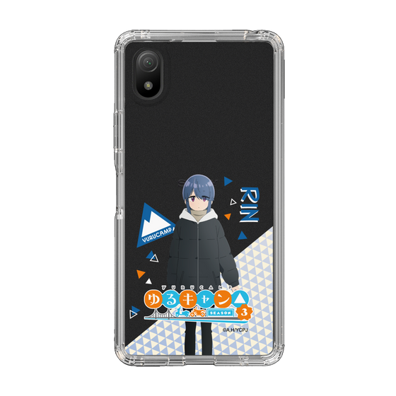 スリムプロテクションケース［ 『ゆるキャン△ SEASON3』- 志摩 リン - 立ち絵 ］