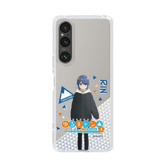 スリムプロテクションケース［ 『ゆるキャン△ SEASON3』- 志摩 リン - 立ち絵 ］