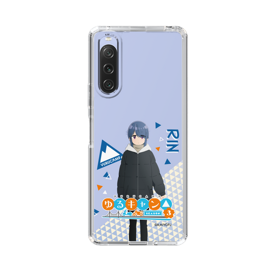スリムプロテクションケース［ 『ゆるキャン△ SEASON3』- 志摩 リン - 立ち絵 ］