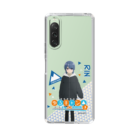 スリムプロテクションケース［ 『ゆるキャン△ SEASON3』- 志摩 リン - 立ち絵 ］