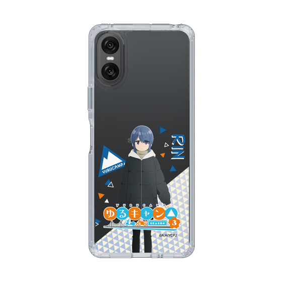スリムプロテクションケース［ 『ゆるキャン△ SEASON3』- 志摩 リン - 立ち絵 ］