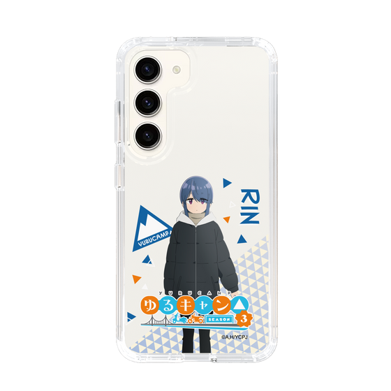 スリムプロテクションケース［ 『ゆるキャン△ SEASON3』- 志摩 リン - 立ち絵 ］