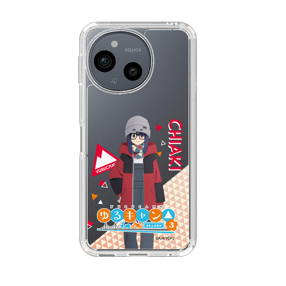 スリムプロテクションケース［ 『ゆるキャン△ SEASON3』- 大垣 千明 - 立ち絵 ］