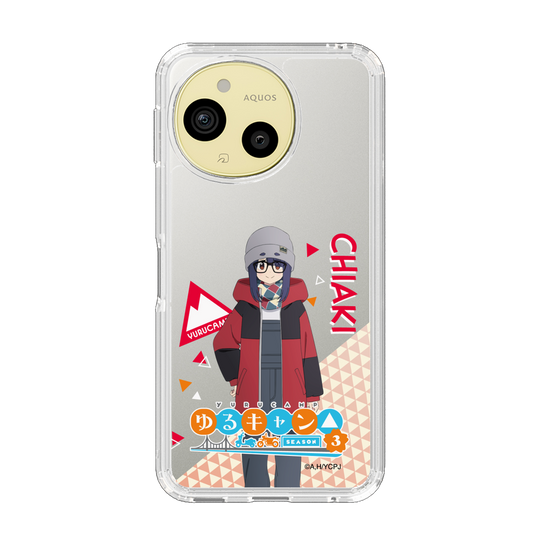 スリムプロテクションケース［ 『ゆるキャン△ SEASON3』- 大垣 千明 - 立ち絵 ］