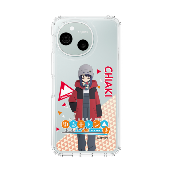 スリムプロテクションケース［ 『ゆるキャン△ SEASON3』- 大垣 千明 - 立ち絵 ］