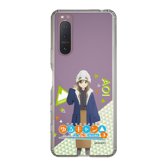 スリムプロテクションケース［ 『ゆるキャン△ SEASON3』- 犬山 あおい - 立ち絵 ］