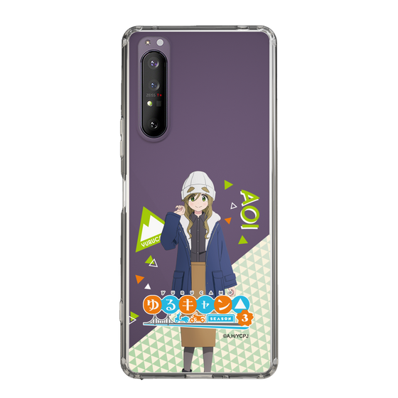 スリムプロテクションケース［ 『ゆるキャン△ SEASON3』- 犬山 あおい - 立ち絵 ］