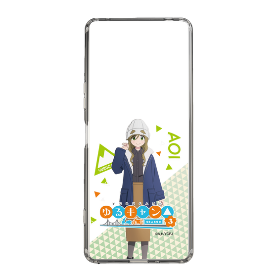 スリムプロテクションケース［ 『ゆるキャン△ SEASON3』- 犬山 あおい - 立ち絵 ］