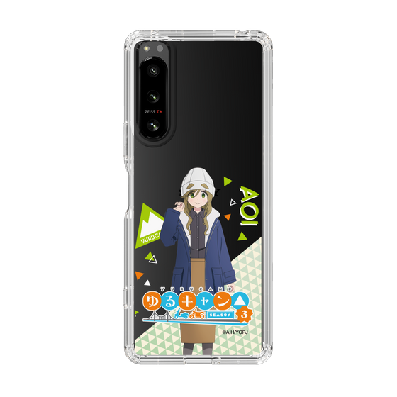 スリムプロテクションケース［ 『ゆるキャン△ SEASON3』- 犬山 あおい - 立ち絵 ］