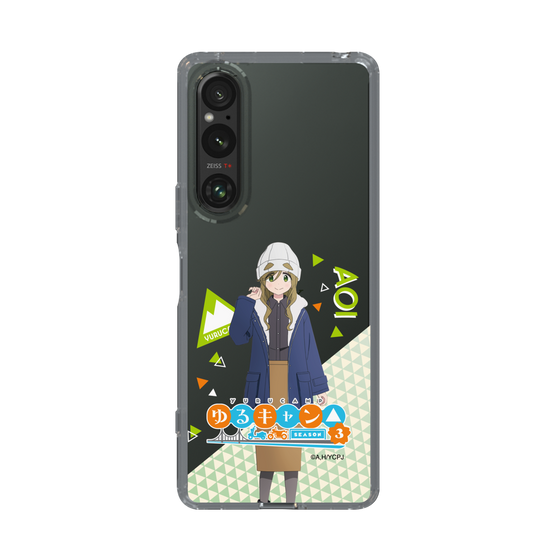 スリムプロテクションケース［ 『ゆるキャン△ SEASON3』- 犬山 あおい - 立ち絵 ］