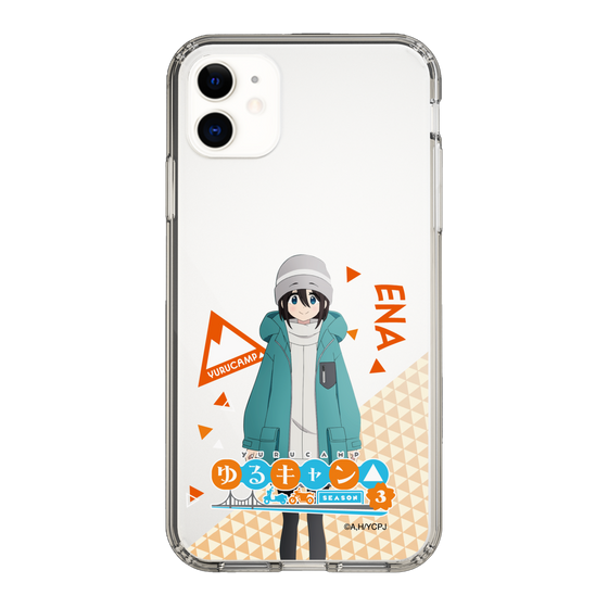 スリムプロテクションケース［ 『ゆるキャン△ SEASON3』- 斉藤 恵那 - 立ち絵 ］