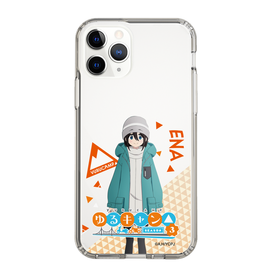 スリムプロテクションケース［ 『ゆるキャン△ SEASON3』- 斉藤 恵那 - 立ち絵 ］