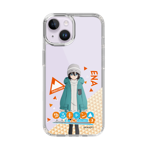 スリムプロテクションケース［ 『ゆるキャン△ SEASON3』- 斉藤 恵那 - 立ち絵 ］