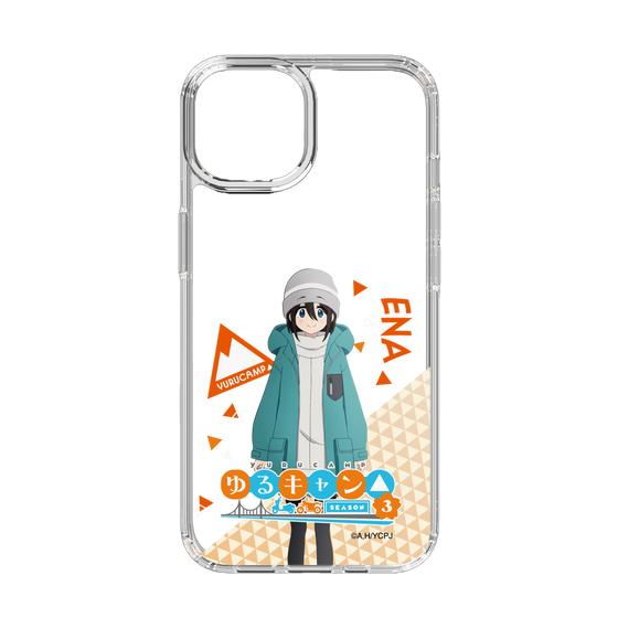 スリムプロテクションケース［ 『ゆるキャン△ SEASON3』- 斉藤 恵那 - 立ち絵 ］