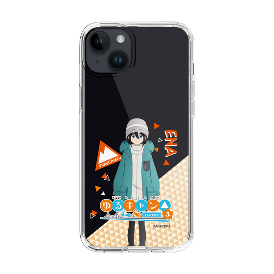 スリムプロテクションケース［ 『ゆるキャン△ SEASON3』- 斉藤 恵那 - 立ち絵 ］