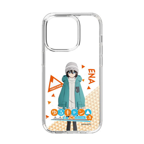 スリムプロテクションケース［ 『ゆるキャン△ SEASON3』- 斉藤 恵那 - 立ち絵 ］