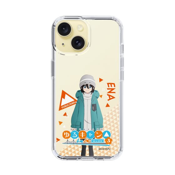 スリムプロテクションケース［ 『ゆるキャン△ SEASON3』- 斉藤 恵那 - 立ち絵 ］