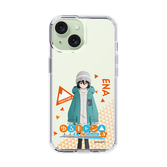 スリムプロテクションケース［ 『ゆるキャン△ SEASON3』- 斉藤 恵那 - 立ち絵 ］