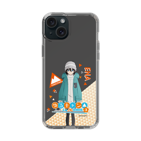 スリムプロテクションケース［ 『ゆるキャン△ SEASON3』- 斉藤 恵那 - 立ち絵 ］
