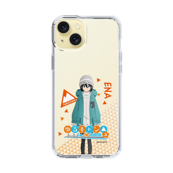 スリムプロテクションケース［ 『ゆるキャン△ SEASON3』- 斉藤 恵那 - 立ち絵 ］