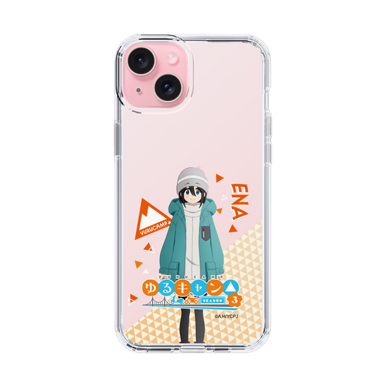 スリムプロテクションケース［ 『ゆるキャン△ SEASON3』- 斉藤 恵那 - 立ち絵 ］