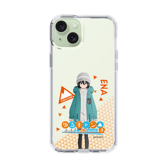 スリムプロテクションケース［ 『ゆるキャン△ SEASON3』- 斉藤 恵那 - 立ち絵 ］
