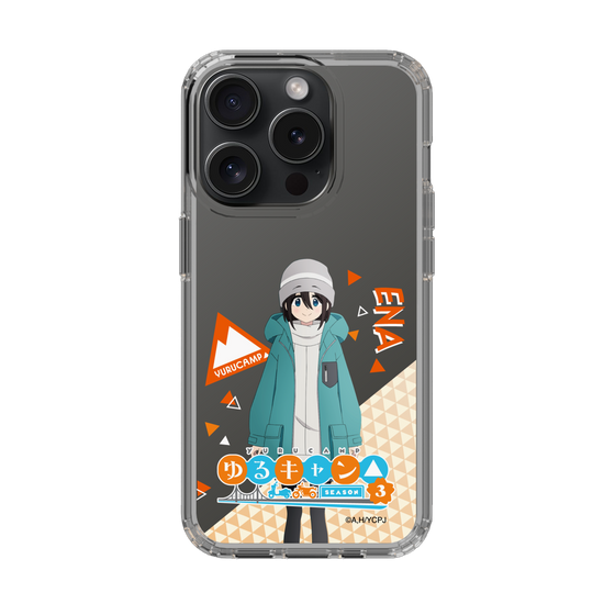 スリムプロテクションケース［ 『ゆるキャン△ SEASON3』- 斉藤 恵那 - 立ち絵 ］