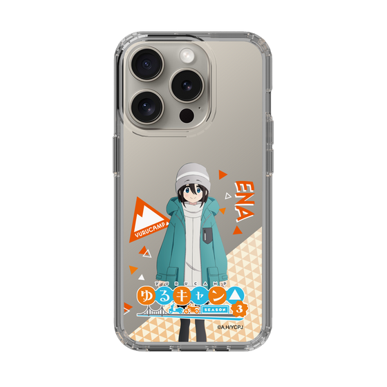スリムプロテクションケース［ 『ゆるキャン△ SEASON3』- 斉藤 恵那 - 立ち絵 ］