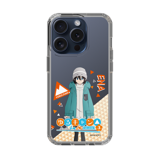 スリムプロテクションケース［ 『ゆるキャン△ SEASON3』- 斉藤 恵那 - 立ち絵 ］