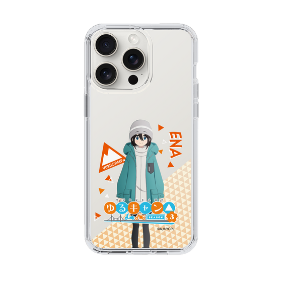 スリムプロテクションケース［ 『ゆるキャン△ SEASON3』- 斉藤 恵那 - 立ち絵 ］