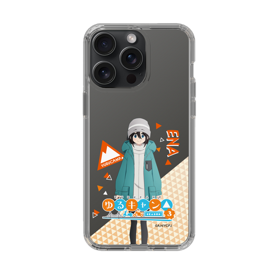 スリムプロテクションケース［ 『ゆるキャン△ SEASON3』- 斉藤 恵那 - 立ち絵 ］