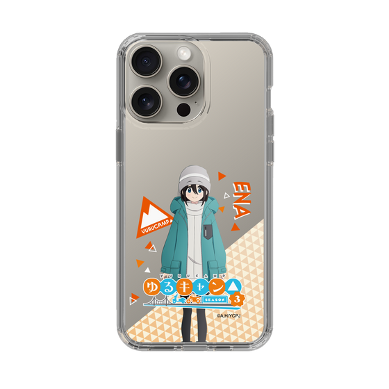 スリムプロテクションケース［ 『ゆるキャン△ SEASON3』- 斉藤 恵那 - 立ち絵 ］