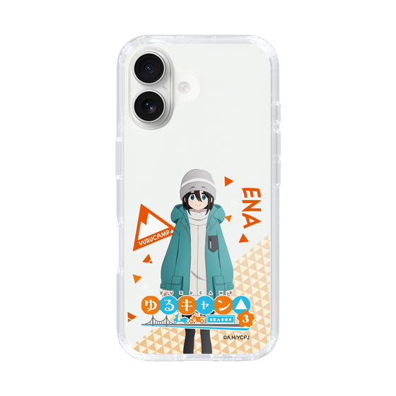 スリムプロテクションケース［ 『ゆるキャン△ SEASON3』- 斉藤 恵那 - 立ち絵 ］