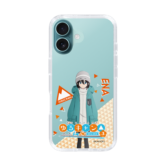 スリムプロテクションケース［ 『ゆるキャン△ SEASON3』- 斉藤 恵那 - 立ち絵 ］